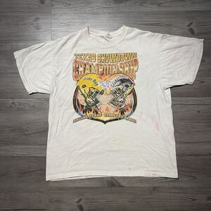 Texas Championship Football Greenbay vs Pittsburgh Graphic Tee - Size L